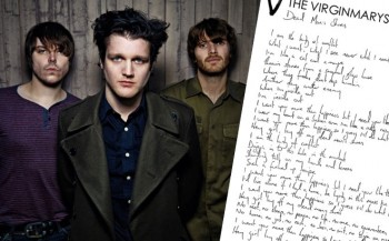 See The Virginmarys Handwritten Lyrics To Their Single "Dead ... lyrics